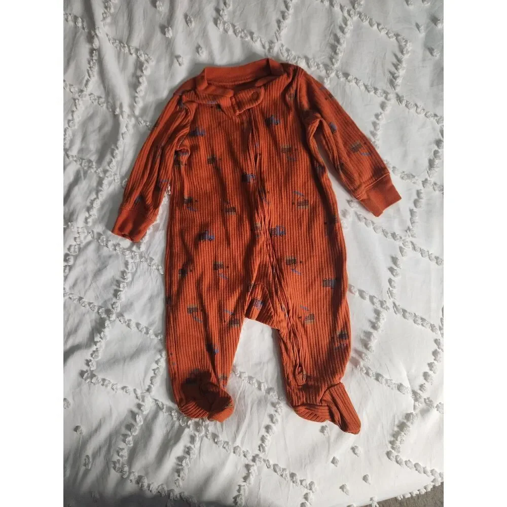 Baby Boy Sleeper Bundle – Carter’s & Dapper Dude (3M / 3–6M)